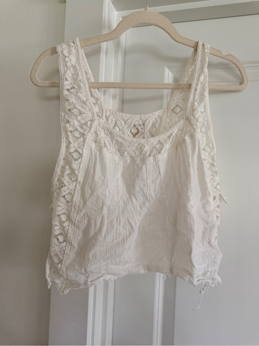 Free People Cream Lightweight Linen-Blend Set - Picture 4 of 4